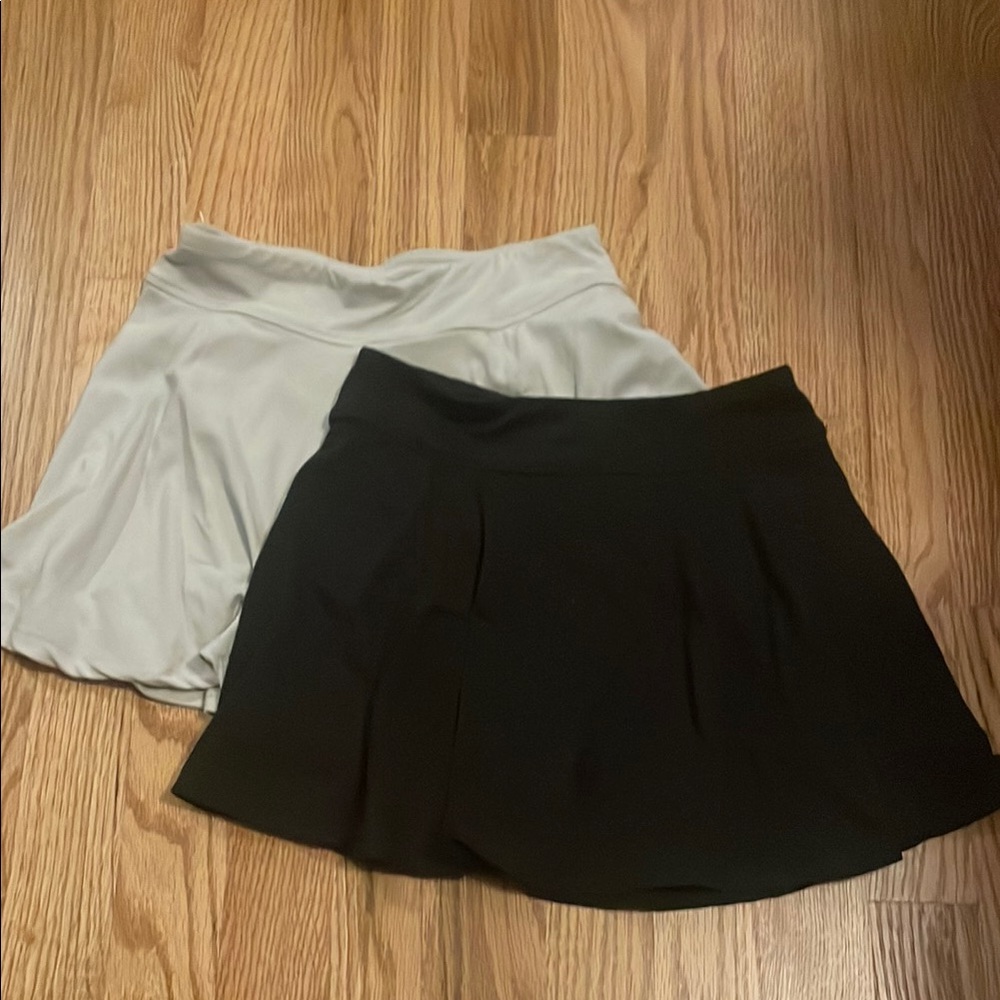 Kyodan Kids Skorts - Black and Gray